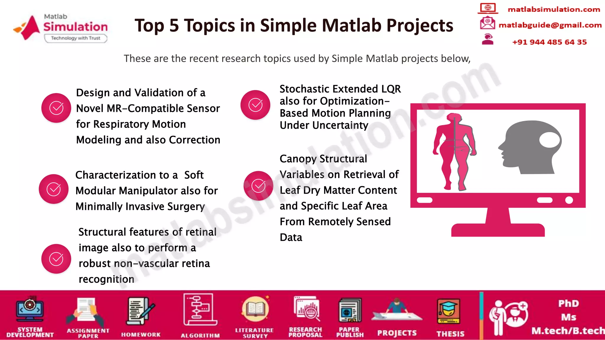 Simple MATLAB Projects Research Guidance | PPT