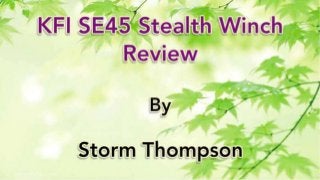 KFI SE45 Stealth Winch Review