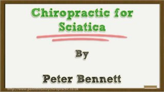 Chiropractic for Sciatica