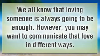 Love Messages - Different Messages for Different Situations | PPTX