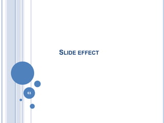 SLIDE EFFECT
63
 