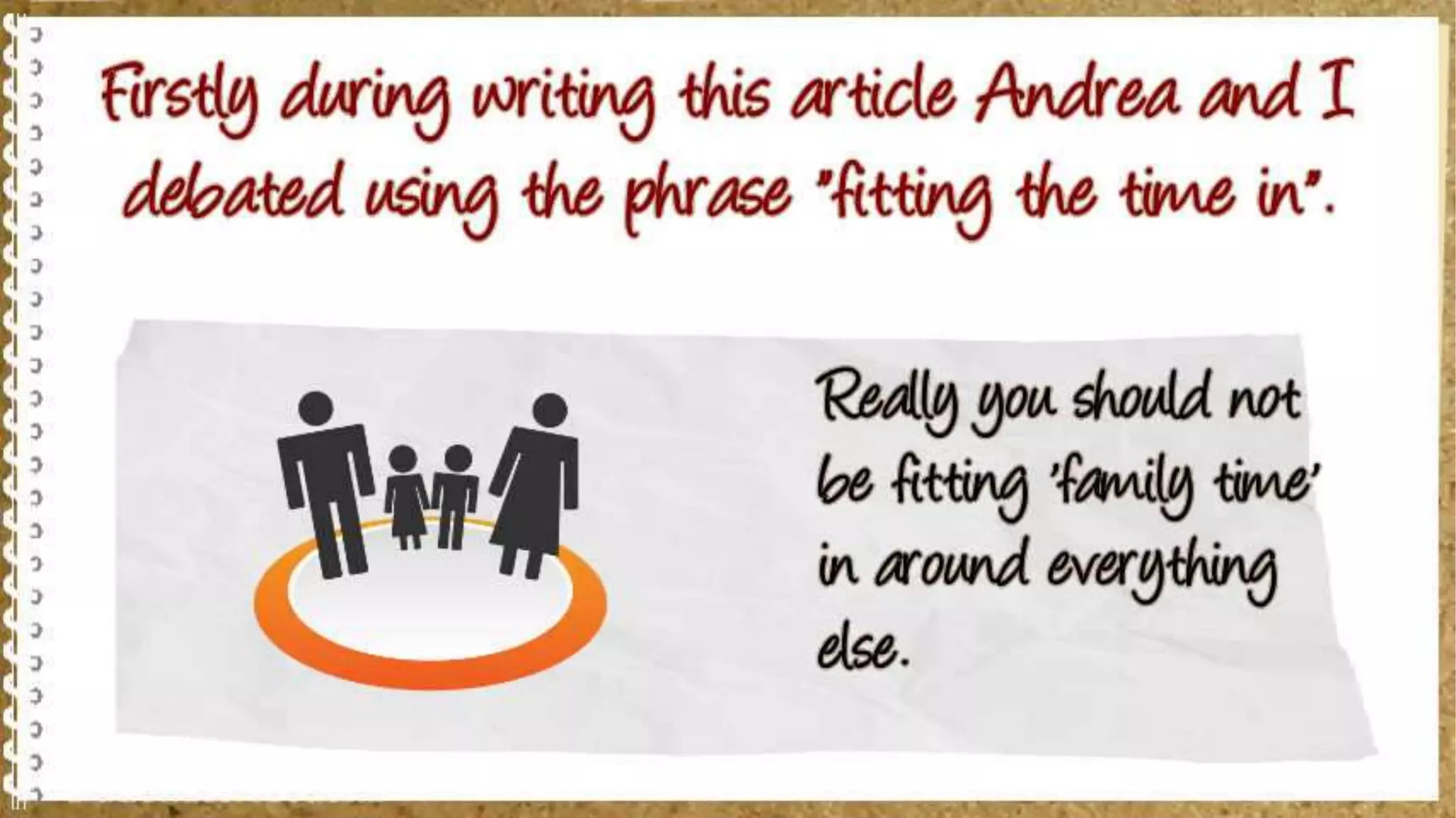 4 Tips On How To Find More Family Time