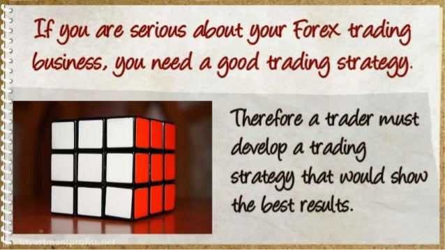 Build trading strategies