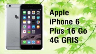 Promotion Iphone 6 Plus Gris -26%