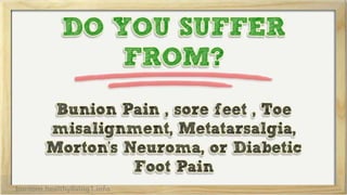 Perfect Posture – Bunion Relief Kit PPTX