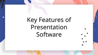 presentation software power point presentation | PPTX