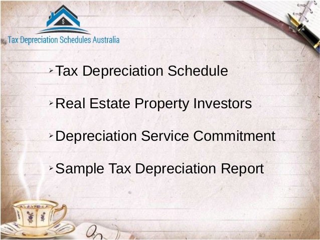 tax depreciation schedules australia for property depreciation ato sample depreciation schedule