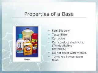 Ppt acids and bases | PPT