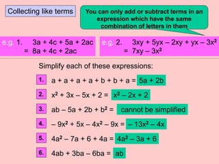 Algebra Revision.ppt