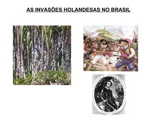 AS INVASÕES HOLANDESAS NO BRASIL

 