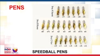 PENS
SPEEDBALL PENS
 