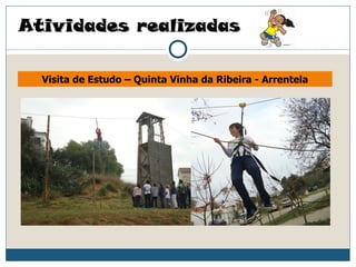 Atividades realizadas

  Visita de Estudo – Quinta Vinha da Ribeira - Arrentela
 