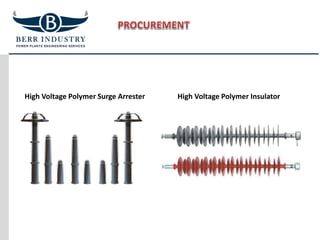 High Voltage Polymer Surge Arrester High Voltage Polymer Insulator
 