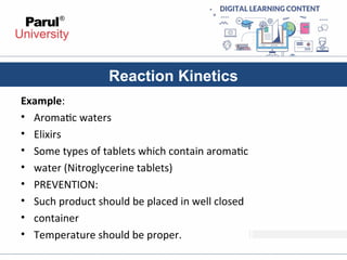 Tablet Reaction PPT-BP403T-5.ppt stability of pharmaceuticals | PPT