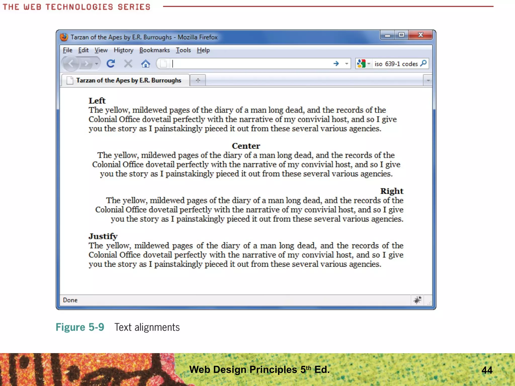 44Web Design Principles 5th
Ed.
 