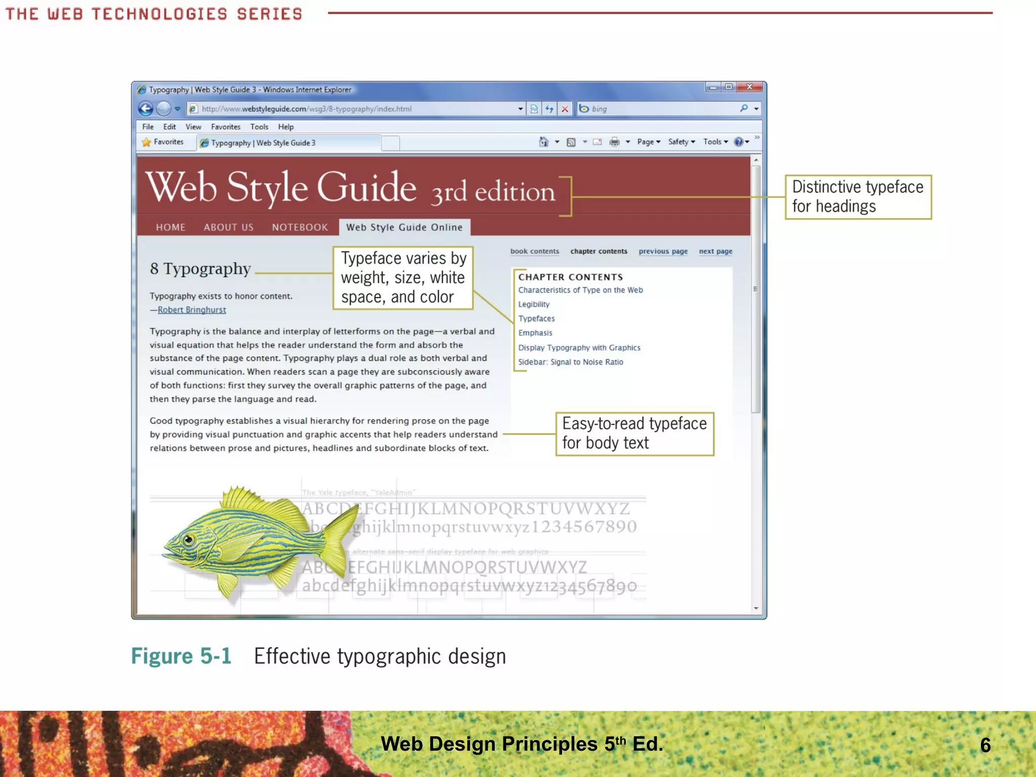 6Web Design Principles 5th
Ed.
 