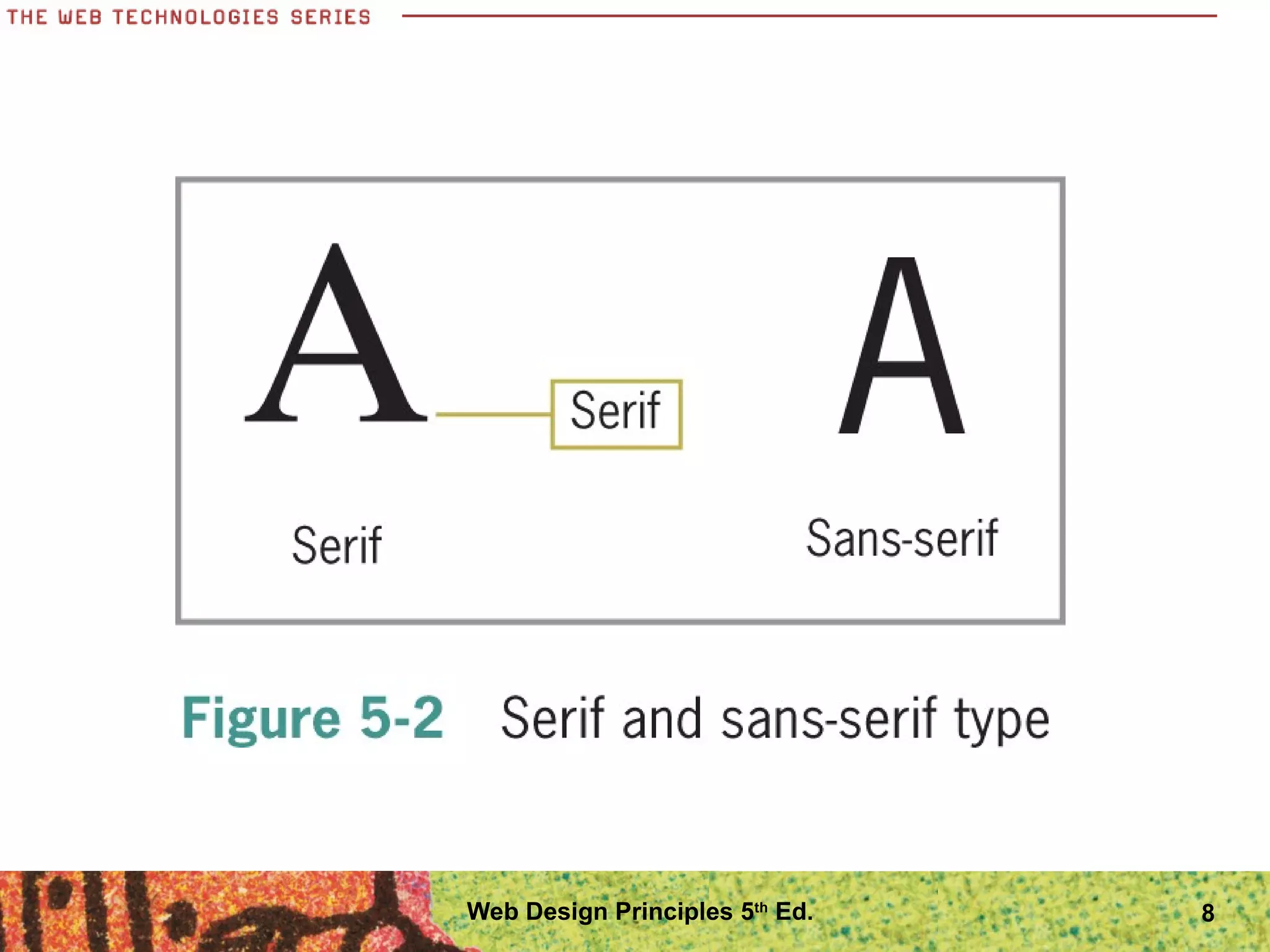 8Web Design Principles 5th
Ed.
 