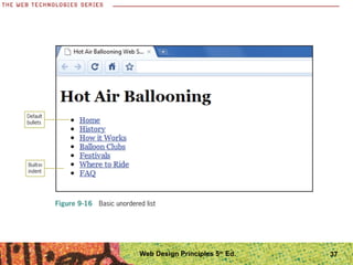 37Web Design Principles 5th
Ed.
 