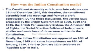 PPT- Ch 1- Indian Constitution at work-.pptx