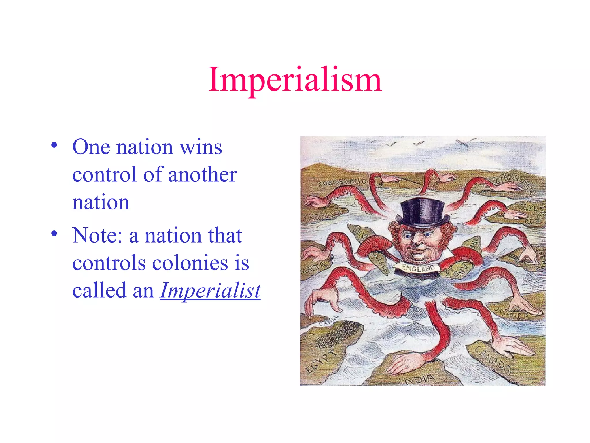 Ppt Colonization & Imperlalism | PPT