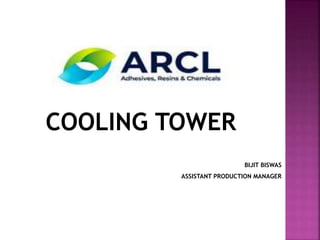 COOLING TOWER
BIJIT BISWAS
ASSISTANT PRODUCTION MANAGER
 
