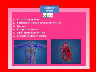 HUMAN CIRCULATORY SYSTEM CHAPTER 8 - CBSE BIOLOGY CLASS-VII