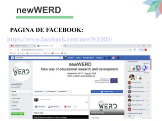 newWERD
PAGINA DE FACEBOOK:
https://www.facebook.com/newWERD/
 