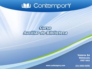 Ppt   curso auxiliar de biblioteca