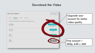 Download the Video
Free account –
360p, 640 x 360
Upgrade your
account for better
video quality
 