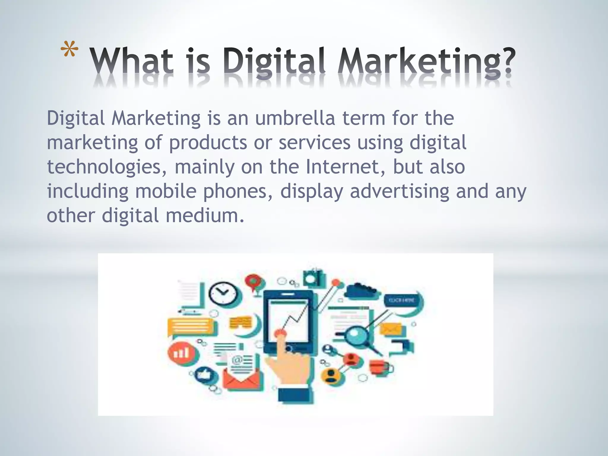 Ppt digital marketing | PPTX