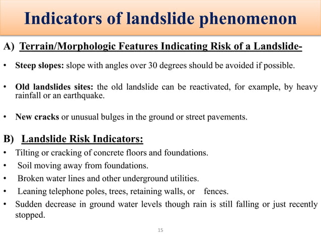Landslide | PPT