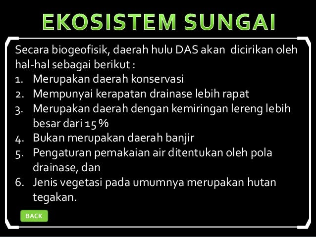 Ppt. ekosistem sungai
