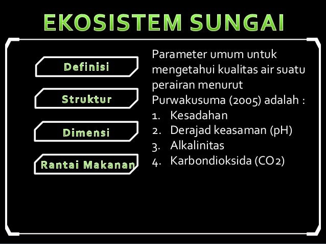 Ppt. ekosistem sungai