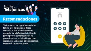 Recomendaciones ante Estafas Telefónicas