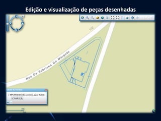 Edição e visualização de peças desenhadas
 