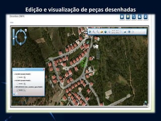 Edição e visualização de peças desenhadas
 