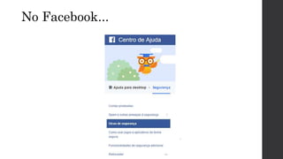 No Facebook...
 
