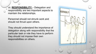 FACTORS AFFECTING FACULTY STAFF RELATIONSHIP AND TECHNIQUES OF WORKING ...