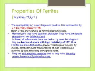 Ferrites | PPTX