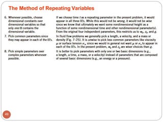 The Method of Repeating Variables
49
 