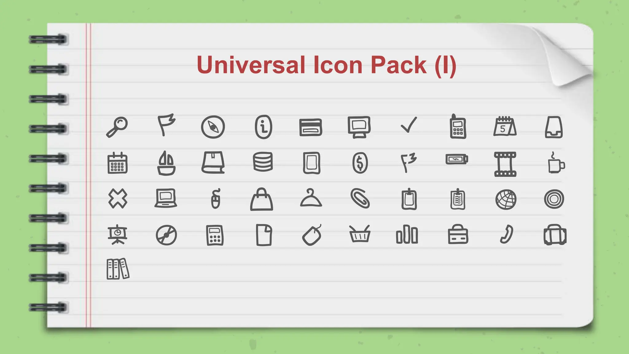 Universal Icon Pack (I)
 