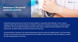   General Practitioners Email List