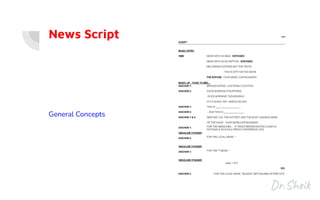 News Script
General Concepts
 