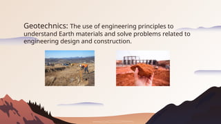 Geology for Civil Engineers Civil Engineering Subject | PPTX