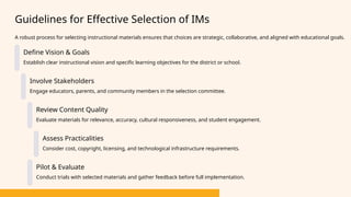 Lesson Objective Ims PPT - GROUP 7.DIGITAL And CONVENTIONAL Learning Materials To Enhance ...