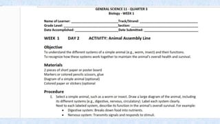 Presentation Grade 11 General Science (Quarter 3) | PPTX
