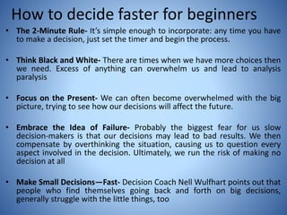 PPT - How to Decide Faster in Business .pptx