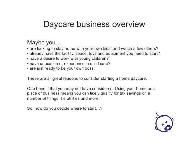 how to start a daycare