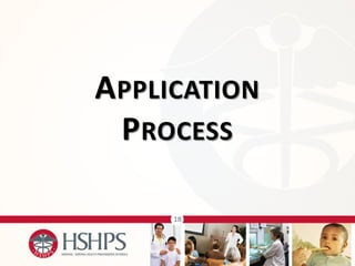 18 
APPLICATION PROCESS  
