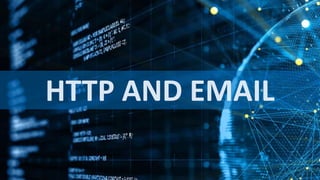 HTTP AND EMAIL
 